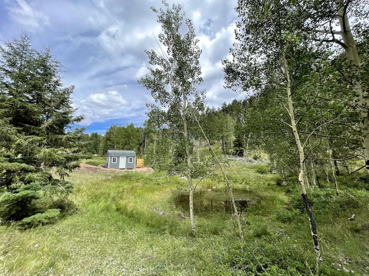 Tiny Cabin Retreat on 100 Acres w/Private Pond in Victor, CO