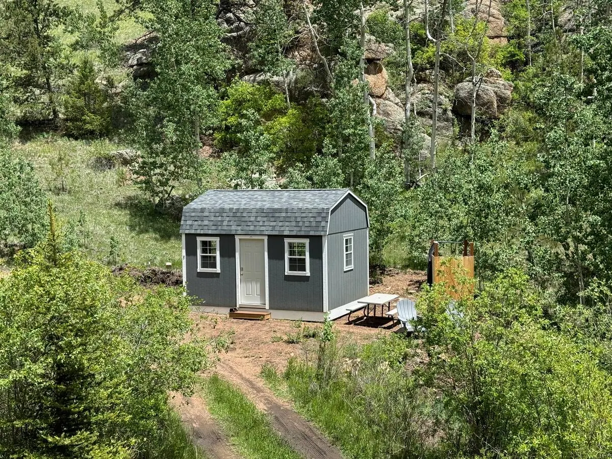 Tiny Cabin Retreat on 100 Acres Nestled in Aspens in Victor, CO